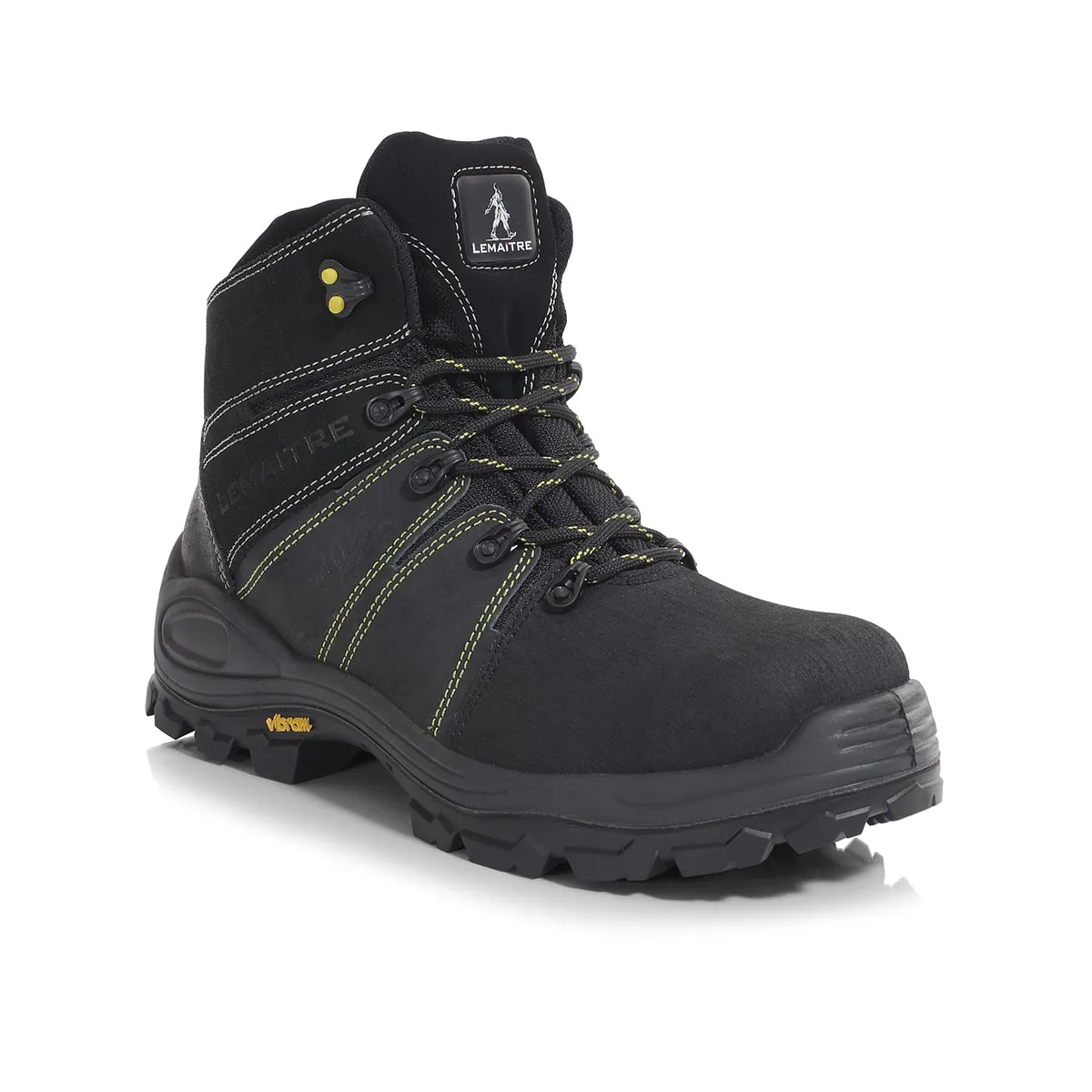 Lemaitre Trek Noir S3 Safety Hiker — Black